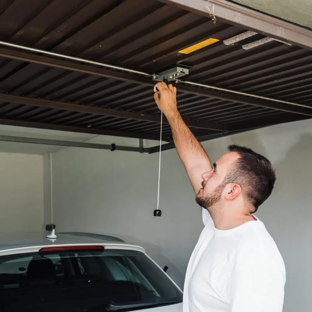 Garage Door Section Repair